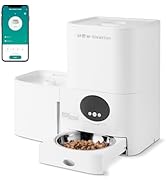 Amazon | 【業界初登場！2in1一体型 】自動給餌器 猫 中小型犬用 給餌